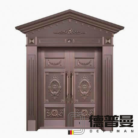 高檔豪宅別墅雙開(kāi)銅門(mén)