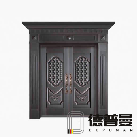 豪宅別墅雙開(kāi)銅門(mén)