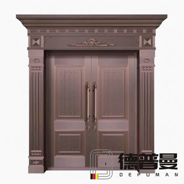 別墅雙開(kāi)銅門(mén)