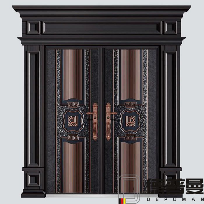 豪華別墅德式卡門拼接門