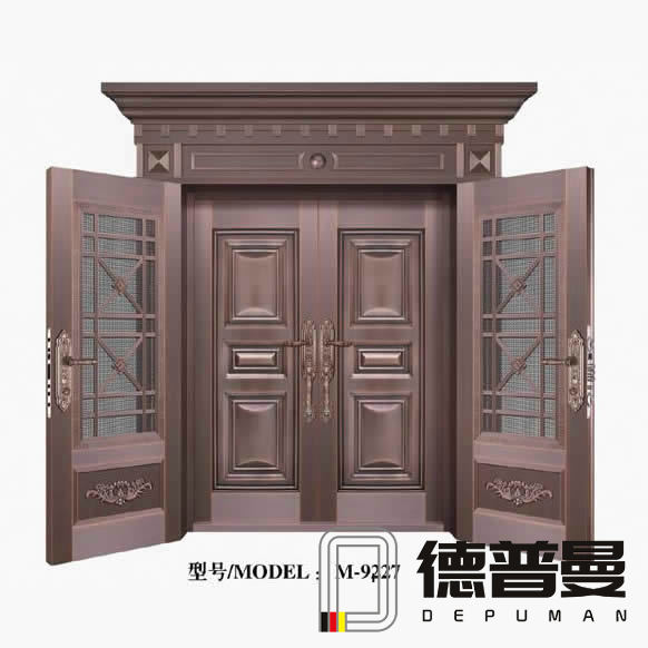 別墅紗網純銅大門