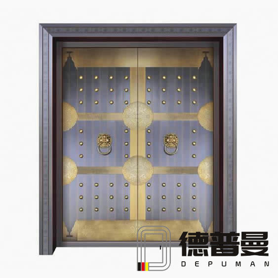 高檔豪宅別墅選擇高端純銅門